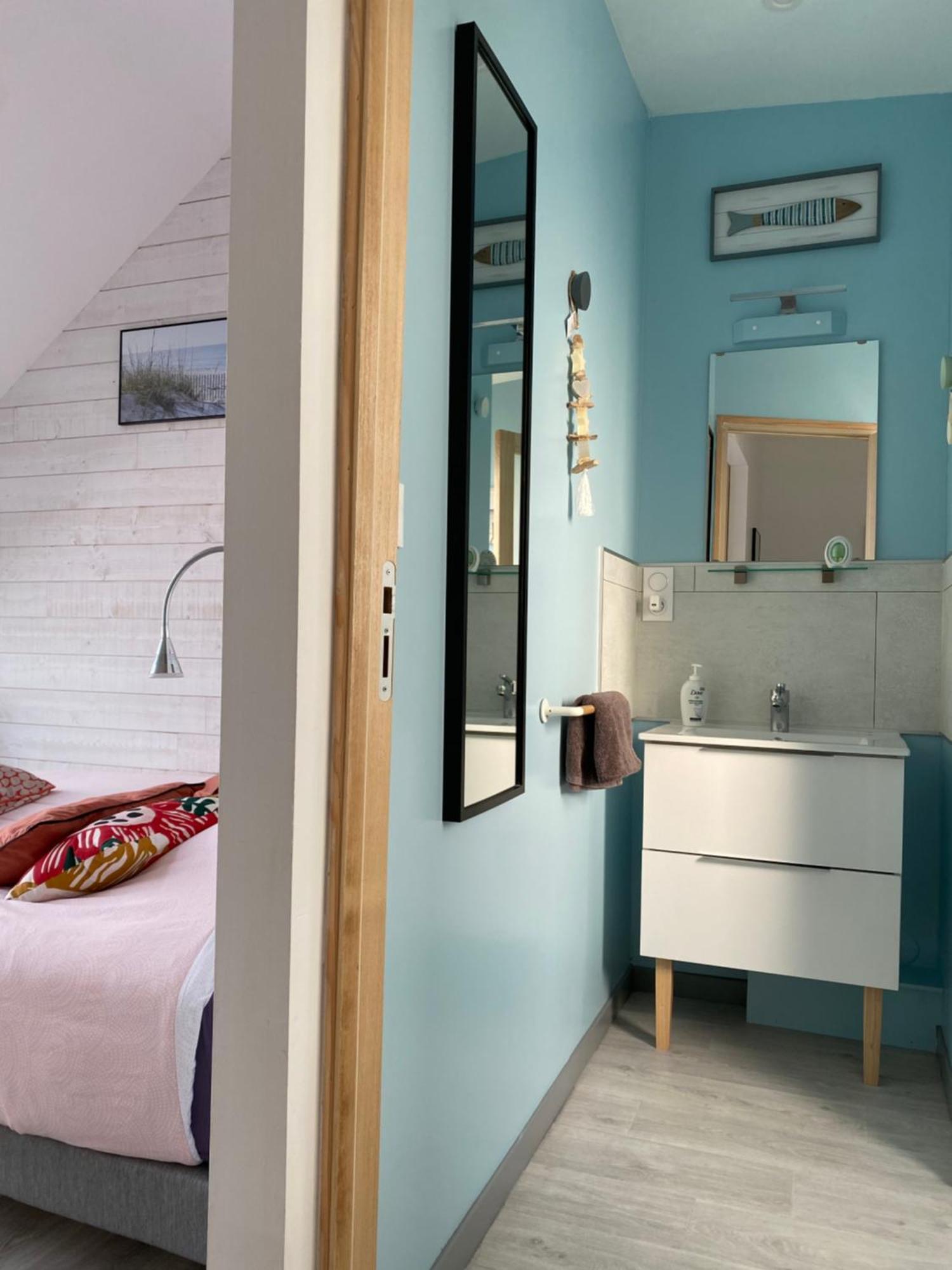 Les Chambres D'Hotes De La Mer Merlimont-Plage Zimmer foto