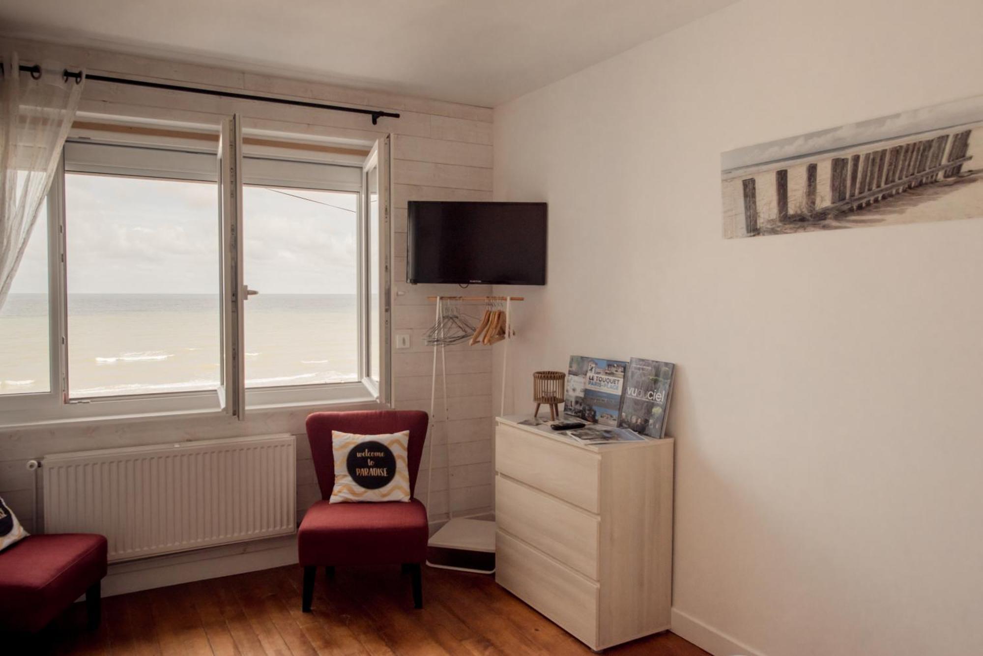 Les Chambres D'Hotes De La Mer Merlimont-Plage Zimmer foto